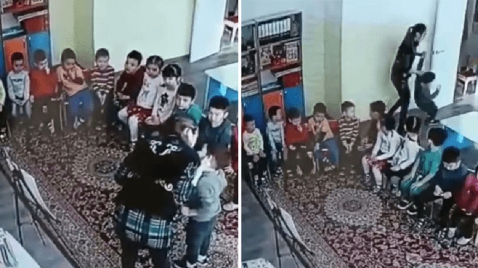 Попалась на камеру: воспитательница детсада в Алматы грубо обращалась с детьми 