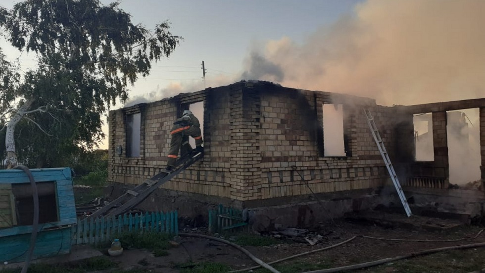 Трагедия в Акмолинской области: пожар унес жизни троих детей