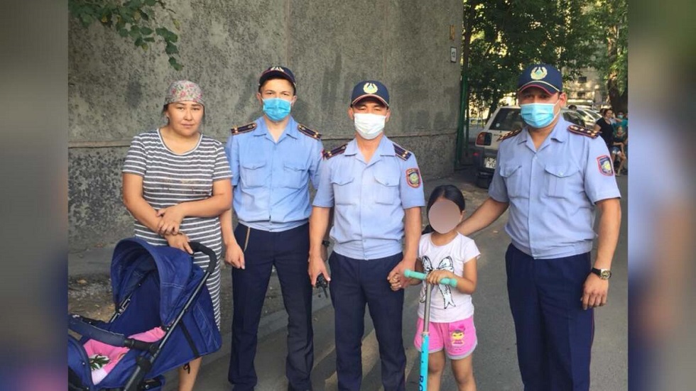 Алматинские полицейские нашли пропавшего без вести 5-летнего ребенка