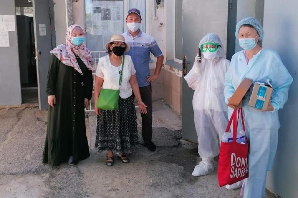 Жительница Байконура посвятила свой трудовой отпуск поддержке врачам и больным COVID-19
