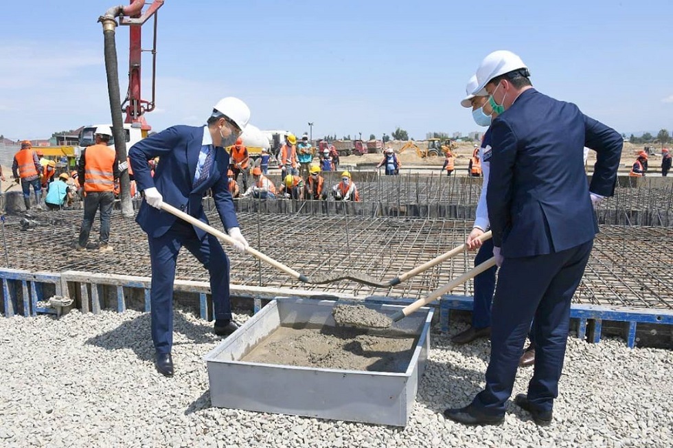 Строительство второй модульной инфекционной больницы началось в Алматы 