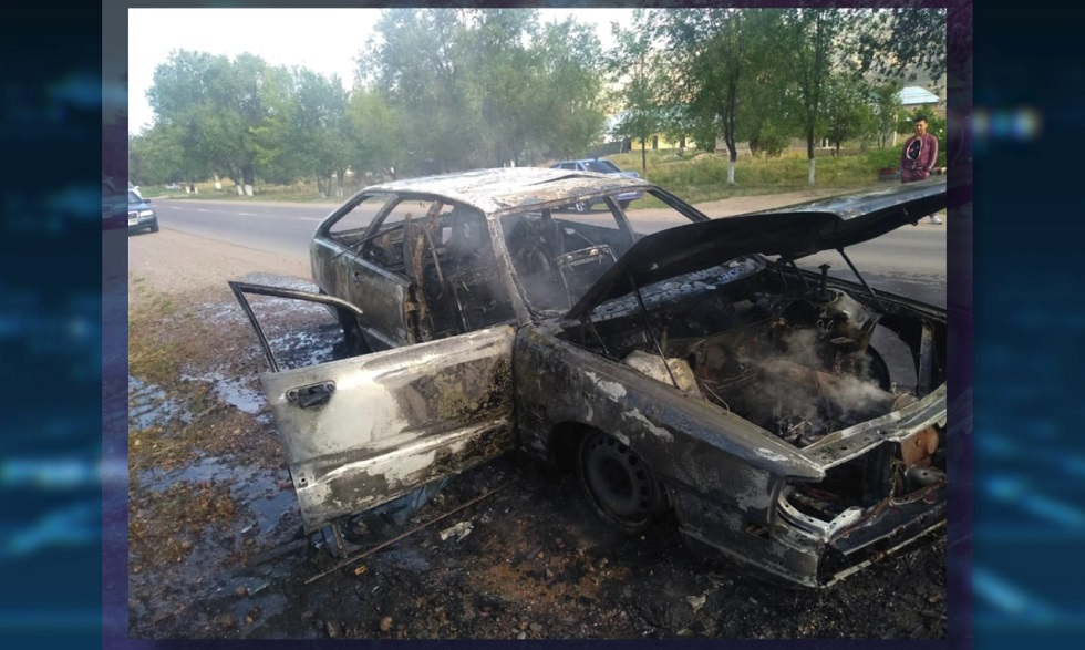 В Алматинской области произошло 18 возгораний автомобилей на газе 