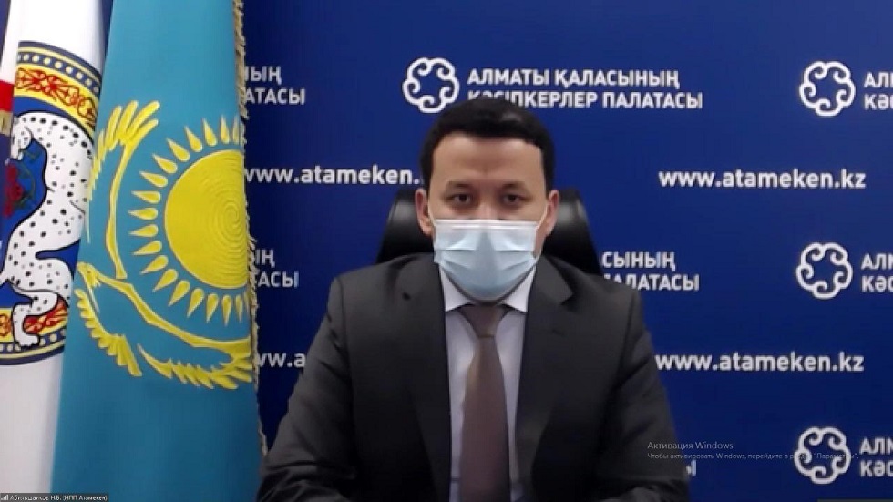 В НПП Алматы призвали предпринимателей соблюдать санитарные требования - носить маски и соблюдать дистанцию