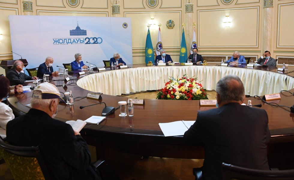 Крымбек Кушербаев провел встречу с представителями интеллигенции в Алматы