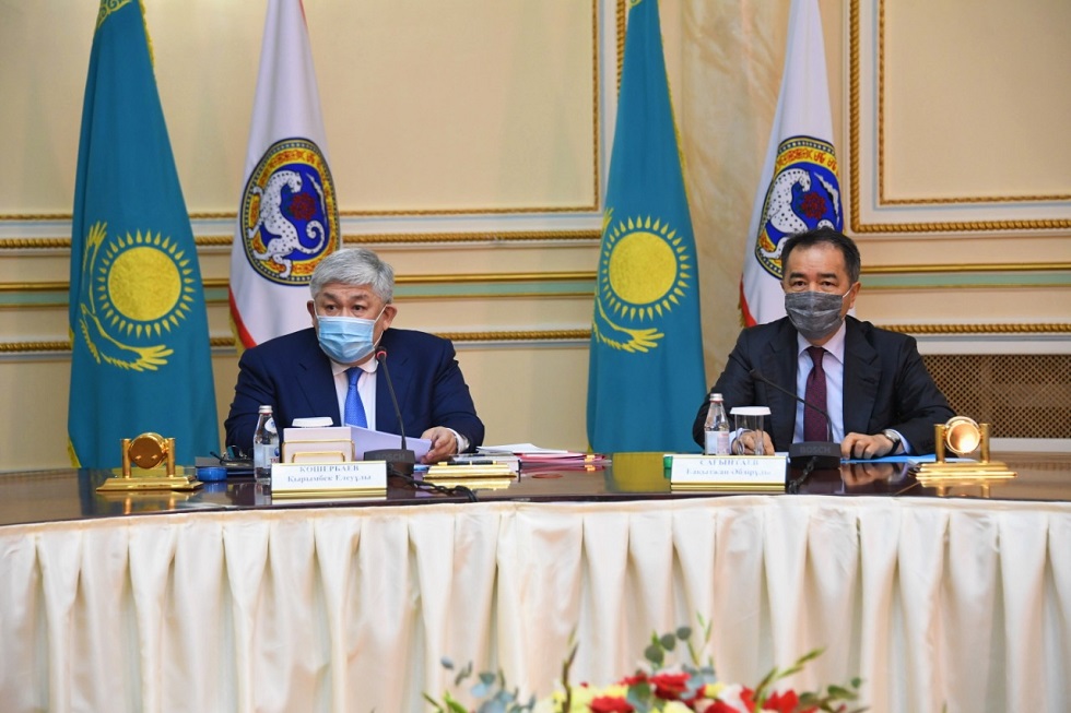 В Алматы Послание Президента РК обсудили К. Кушербаев, Б. Сагинтаев и представители интеллигенции 