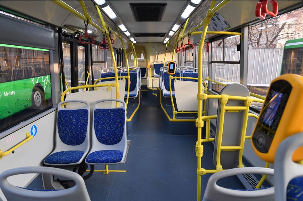 Общественный транспорт работает в Алматы в субботу, 5 сентября 