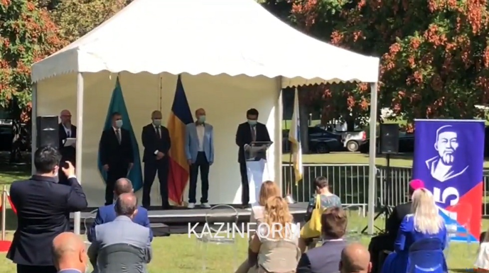 Торжественное открытие бюста Абая состоялось в Бухаресте