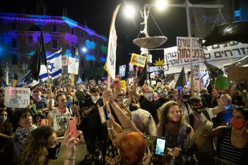 Коронавирус в Израиле: жители выходят на протест