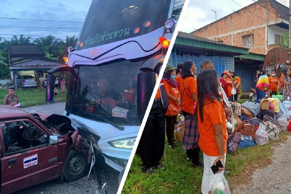 Таиландта жүк көлігі мен автобус соқтығысып, 8 адам қайтыс болды 