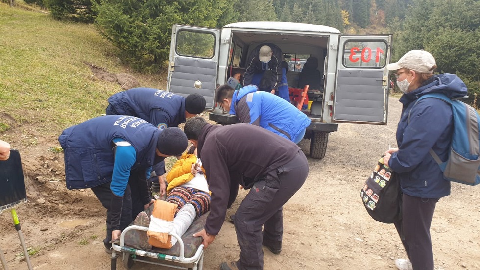 Спасатели Алматы обеспокоены ростом травматизма туристов в горах