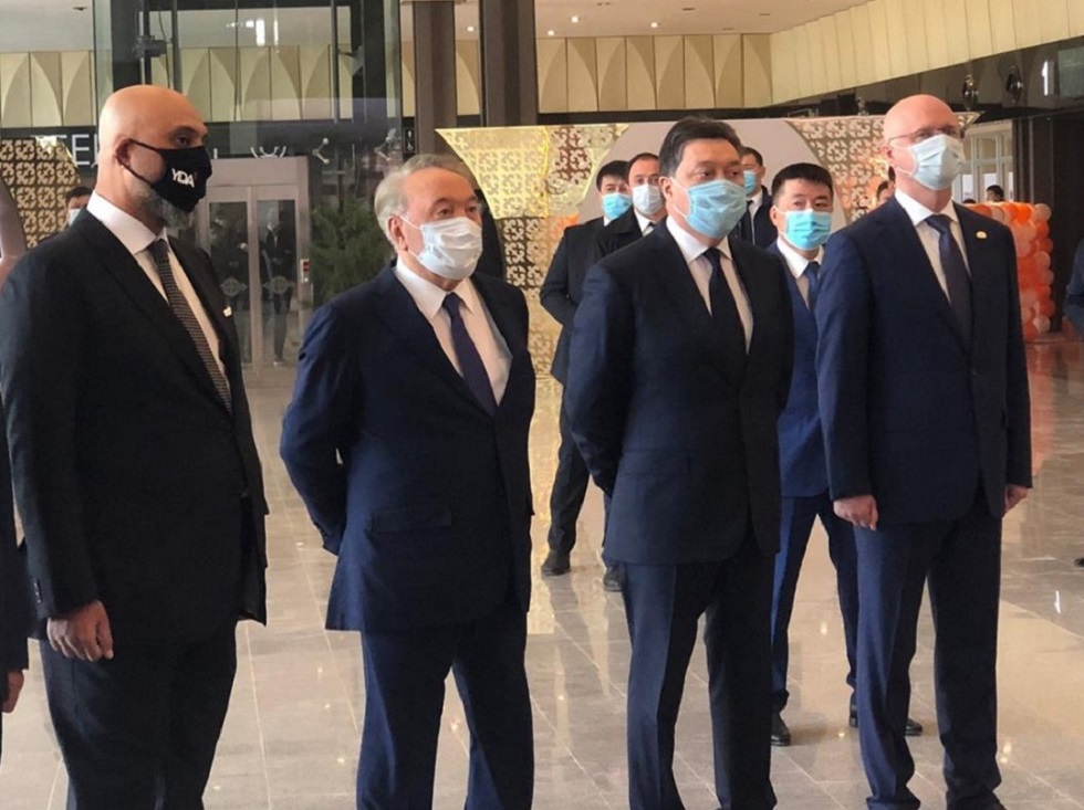 Елбасы принял участие в церемонии открытия аэропорта Туркестана