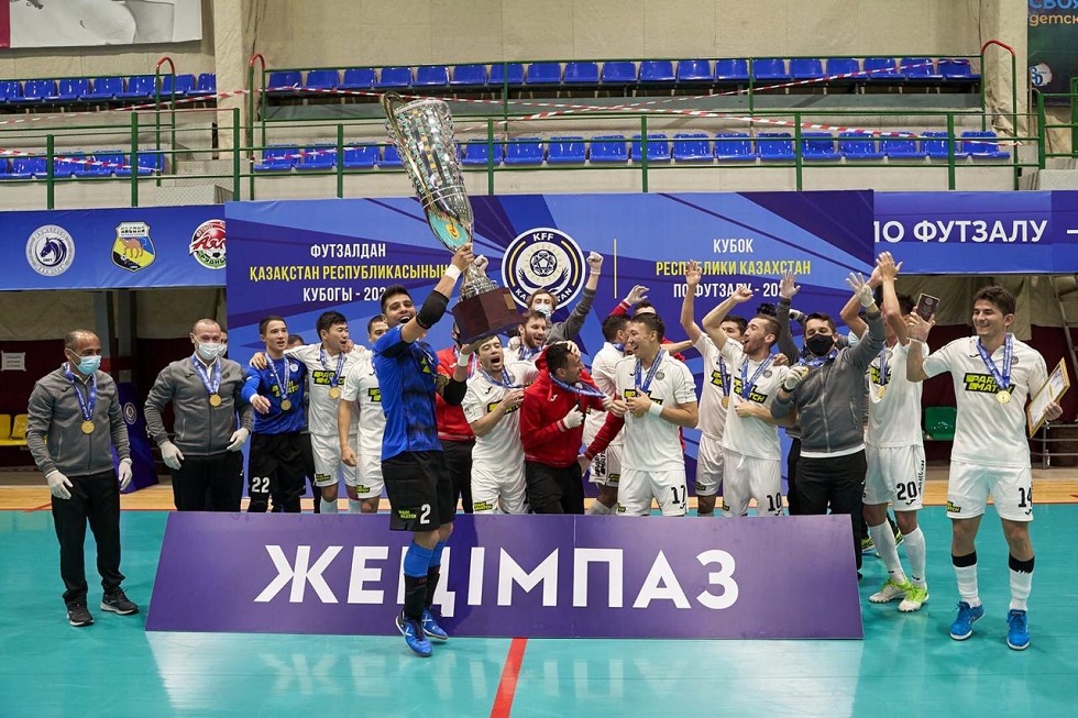 Алматинский «Кайрат» – обладатель Кубка Казахстана по футзалу