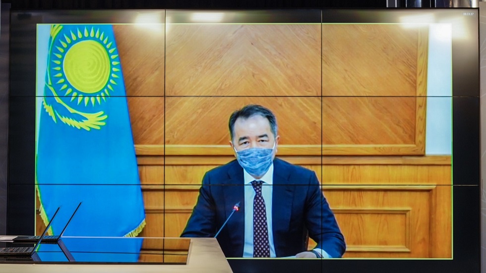 Сагинтаев призвал горожан соблюдать меры санитарно-эпидемиологической безопасности