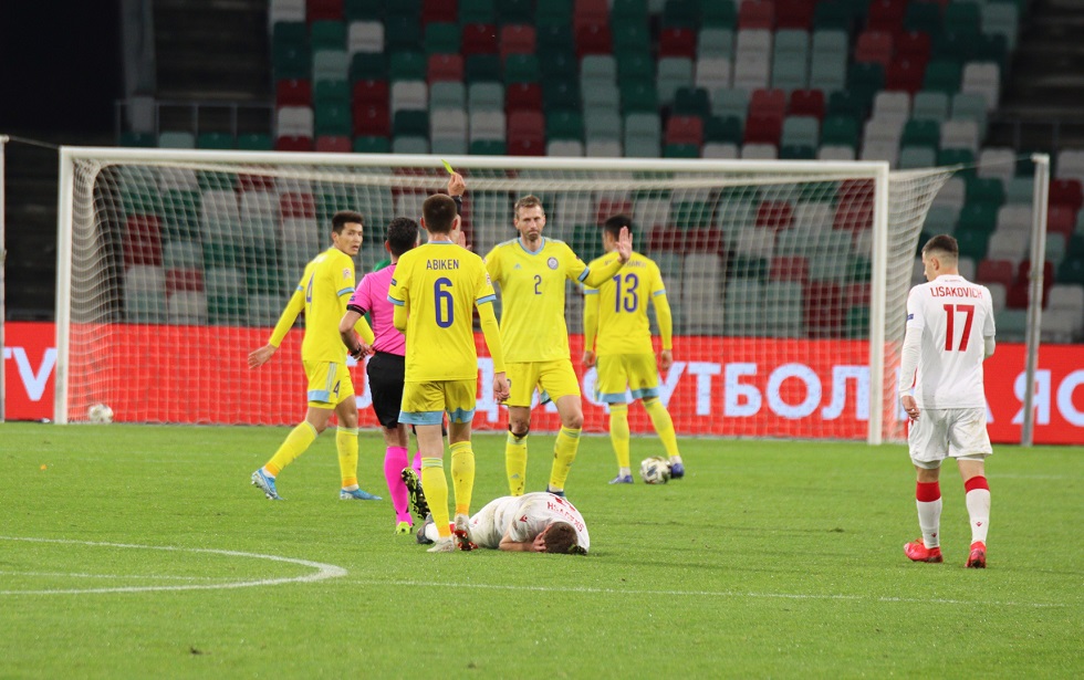 Последнее место в группе: сборная Казахстана снова уступила Беларуси в Лиге наций