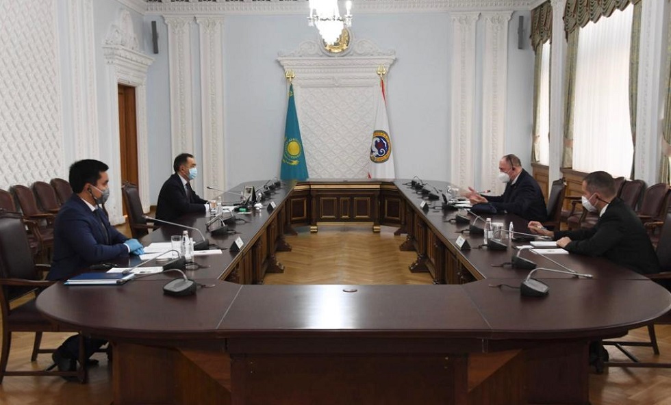 Аким Алматы встретился с Чрезвычайным и Полномочным послом Австрии в Казахстане