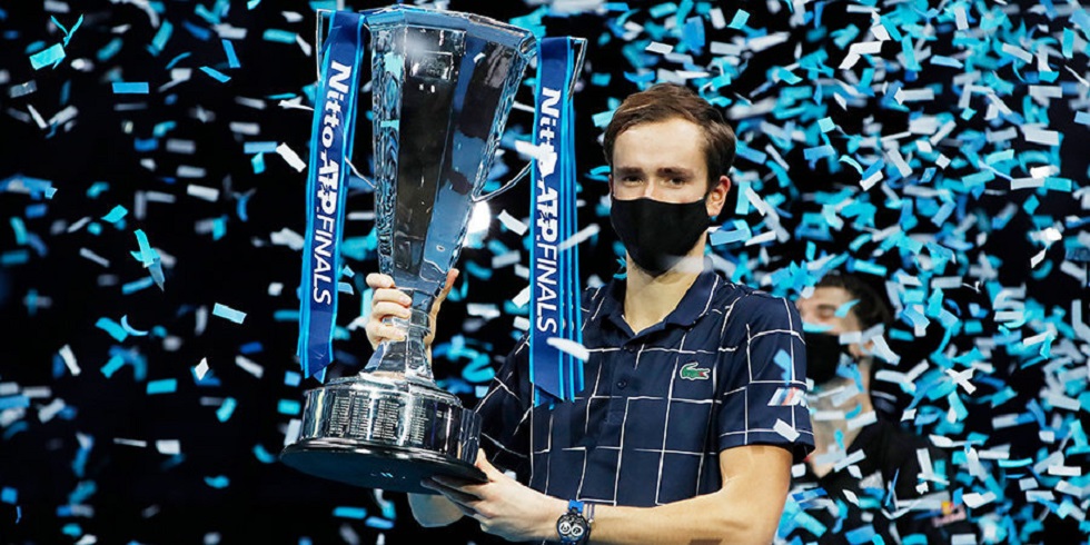 Российский теннисист стал победителем Итогового турнира ATP