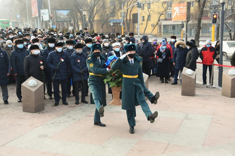 Память жертв декабрьских событий 1986 года почтили в Алматы