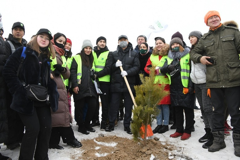 Jasyl Almaty: 380 тысяч деревьев высадят в Алматы в следующем году