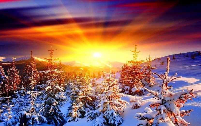 Жители Земли отмечают день зимнего солнцестояния 21 декабря