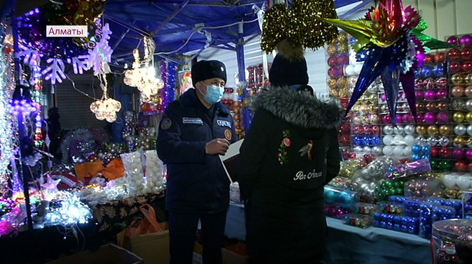 Продажа пиротехники: мониторинговая группа Алматы усилила проверку в преддверии праздников 