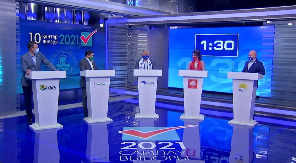 В Алматы прошли теледебаты кандидатов в городской маслихат