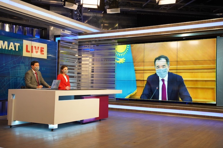 Бакытжан Сагинтаев ответил на вопросы алматинцев в эфире Akimat LIVE (20.01.2021)