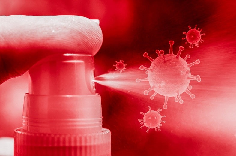 Убивает коронавирус за минуту: ученые создали уникальный спрей