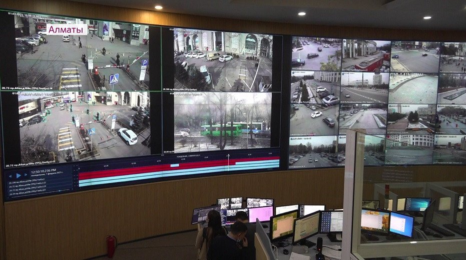 Камеры видеонаблюдения в Алматы помогают раскрывать различные правонарушения 
