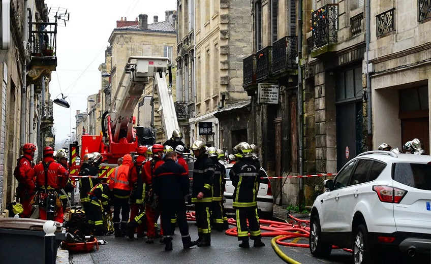 Взрыв произошел в центре Бордо