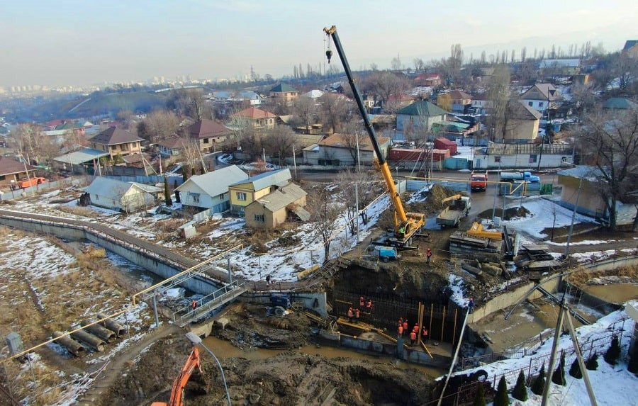 Б. Сагинтаев ознакомился с ходом реализации инфраструктурных проектов