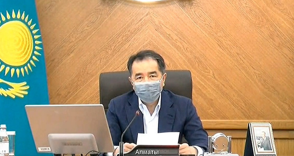 Б. Сагинтаев обсудил с бизнес-сообществом Алматы эпидемиологическую ситуацию и эффективность карантинных мер 
