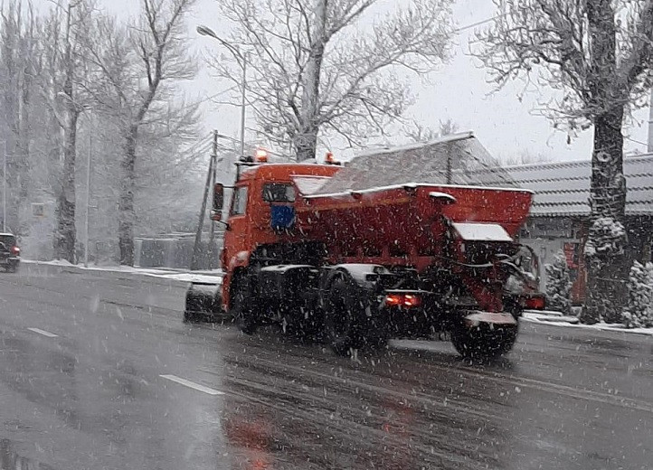 Информация по уборке снега в городе Алматы 1 апреля 2021 года