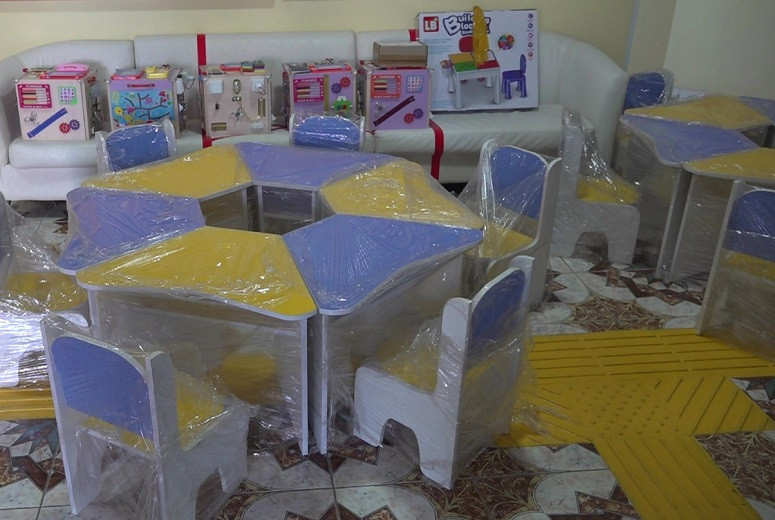 Благотворительная акция: детям с особенностями развития помогли в Алматы