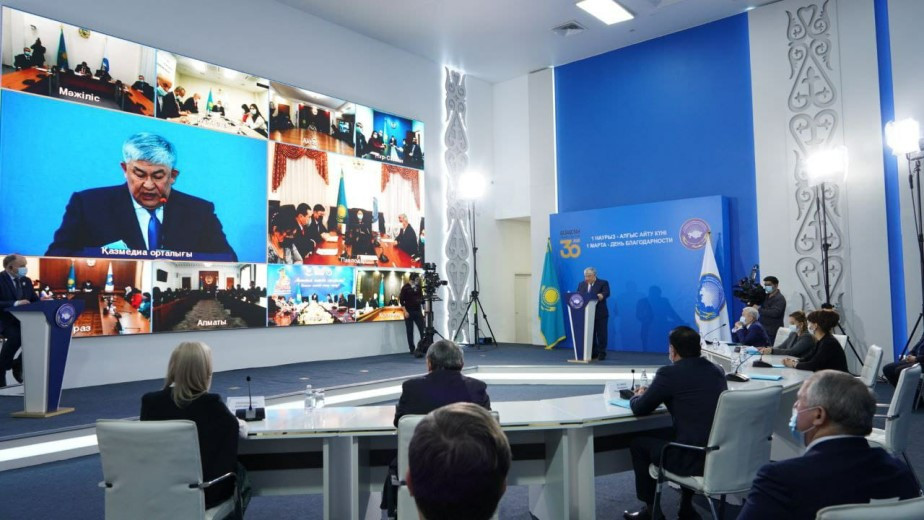 Марафон «Караван милосердия: 30 добрых дел»: состоялся круглый стол Ассамблеи народа Казахстана