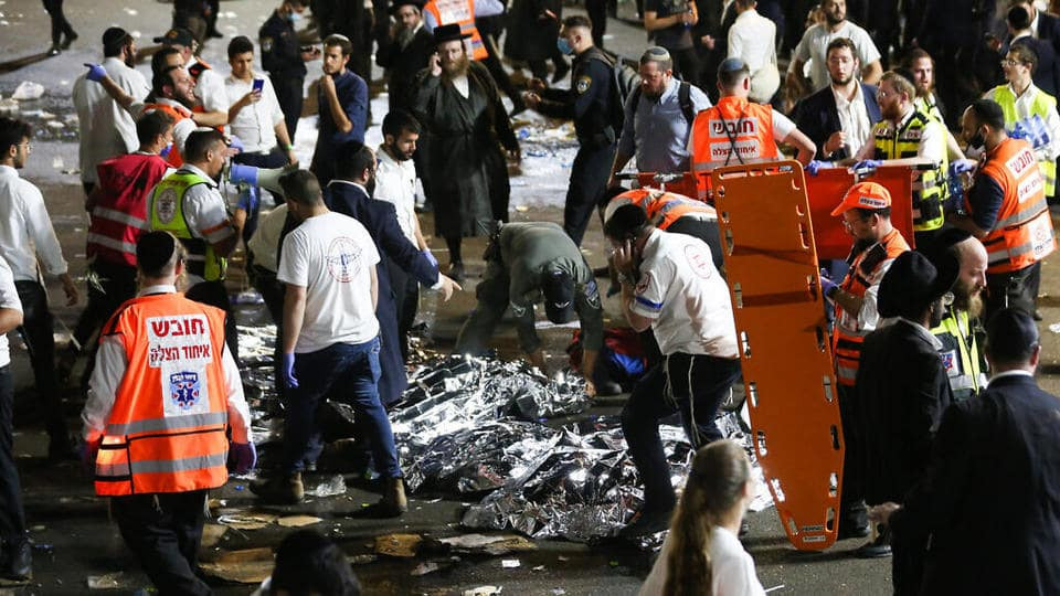 Трагедия на религиозном празднике в Израиле: десятки людей погибли