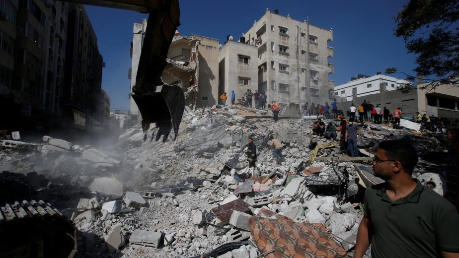 В секторе Газа сообщили об уничтожении Израилем здания министерства труда