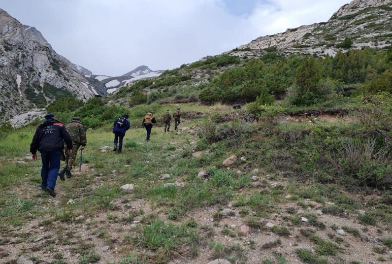 Найдены пропавшие туристы в горах Туркестанской области: пока трое из семи