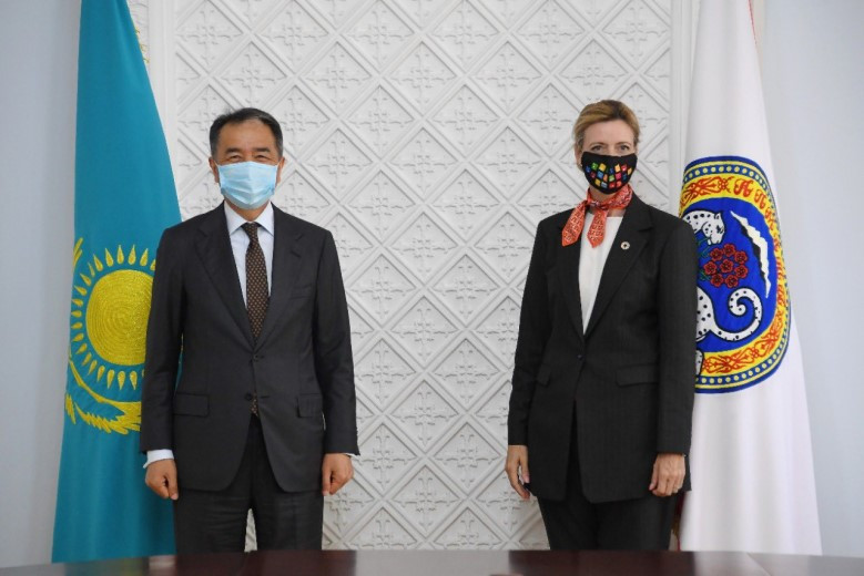 Б. Сагинтаев встретился с Постоянным координатором ООН в Казахстане