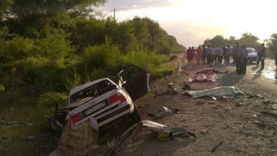 Страшная авария в Алматинской области: четыре ребенка погибли 