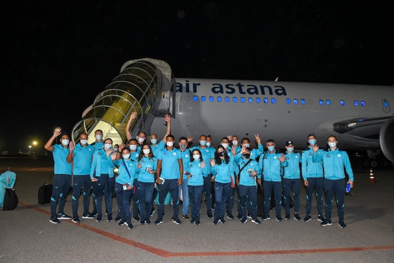 Олимпийцы Казахстана вылетели в Токио