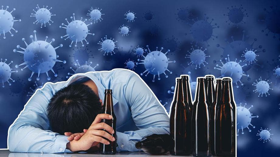 Любители спиртного вдвое чаще заражаются COVID-19 - ученые 