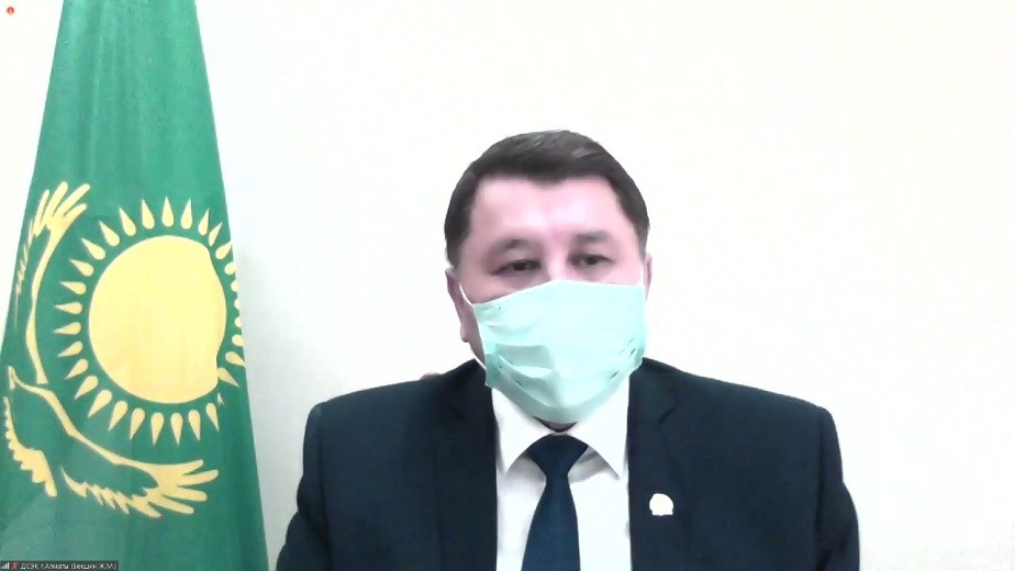 Бекшин рассказал о эпидситуации с коронавирусом в Алматы