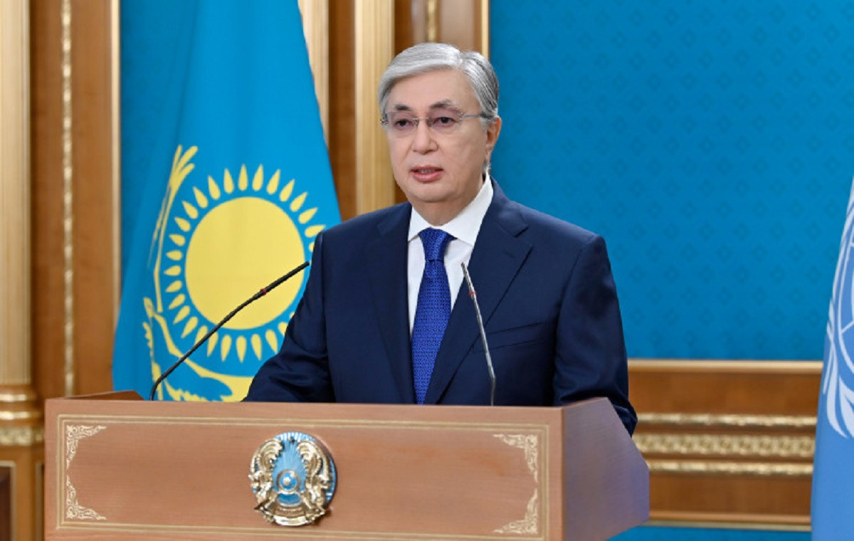 Касым-Жомарт Токаев выступил на Общих дебатах 76-й сессии Генассамблеи ООН