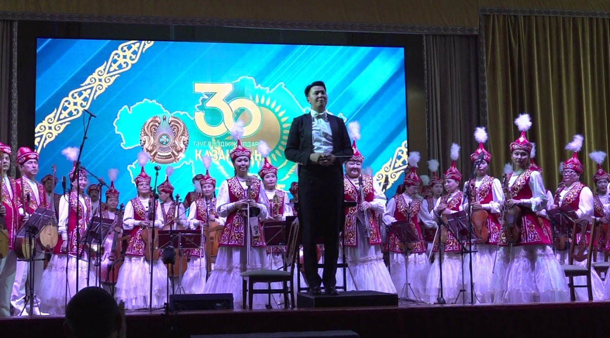 В Алматы стартовал 88 сезон государственного оркестра народных инструментов им. Курмангазы