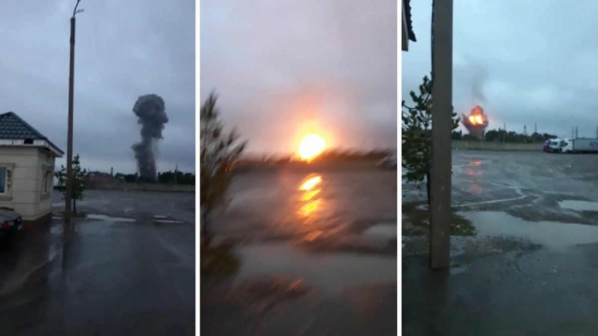 Новый взрыв произошел на складе боеприпасов возле Тараза