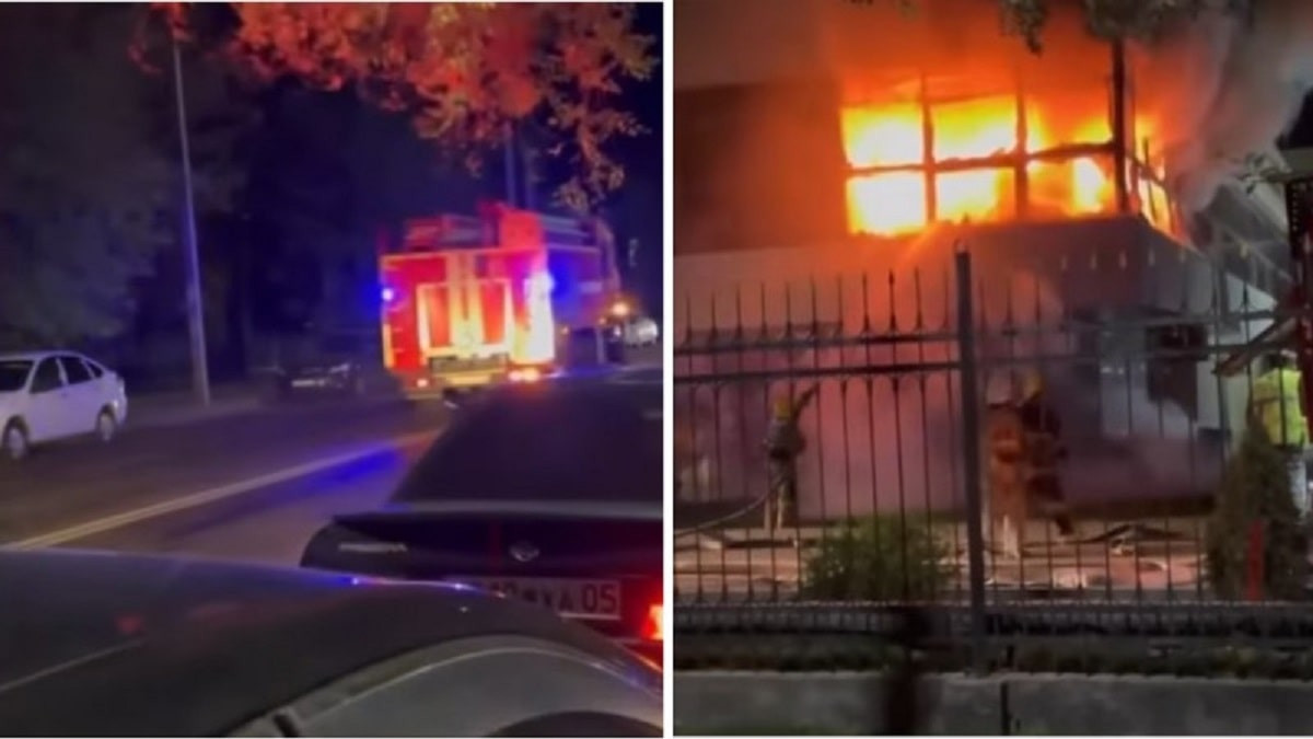 Пожар в здании Департамента полиции: названы возможные причины возгорания 