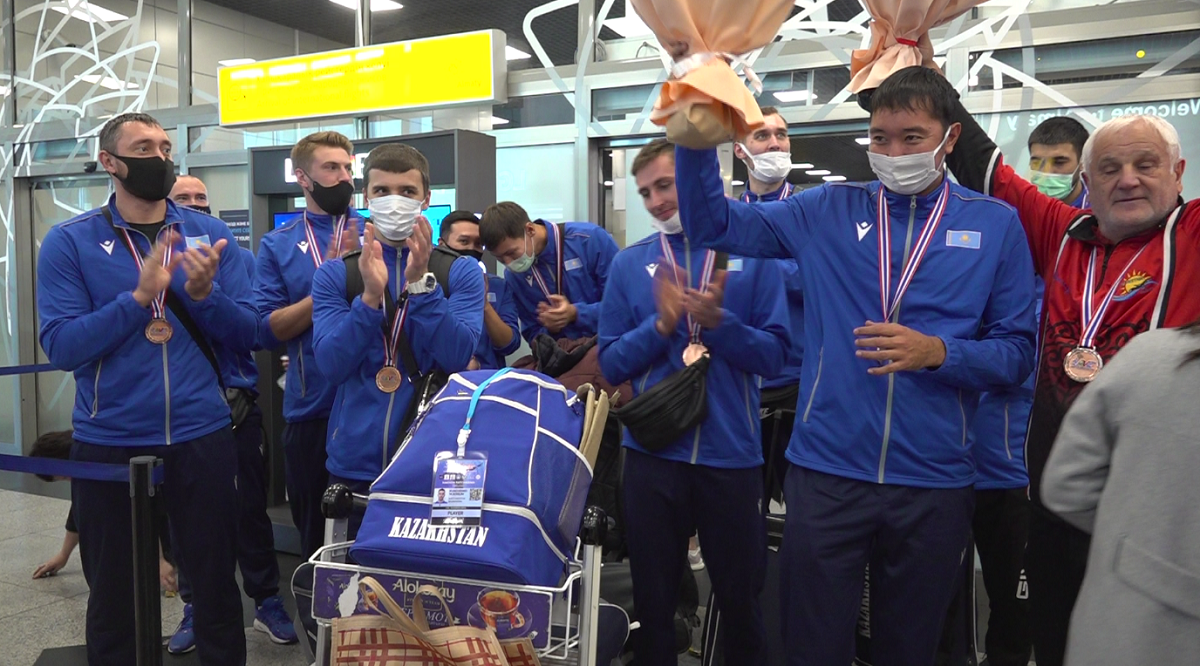 Волейболдан Алматының «Буревестник» құрамасы елге оралды