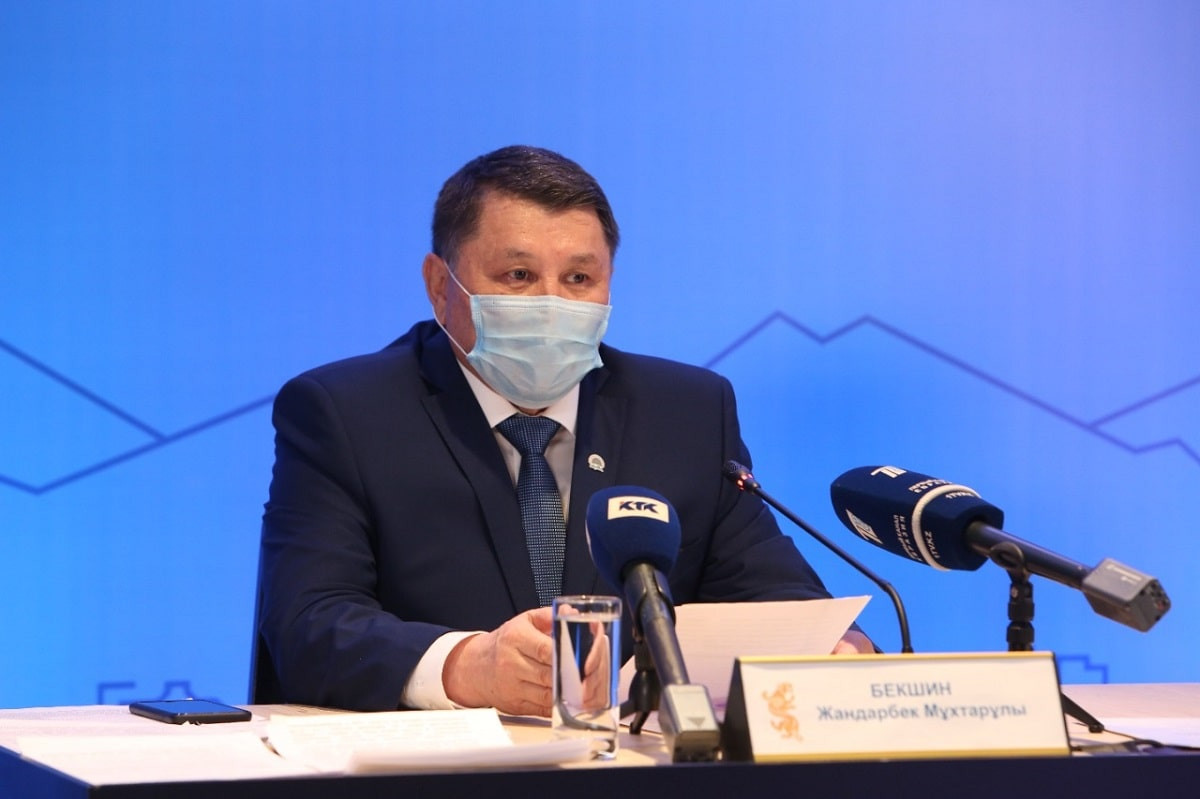 Ж. Бекшин: Алматинцам нужно соблюдать санитарные меры, несмотря на снижение уровня заболеваемости коронавирусом