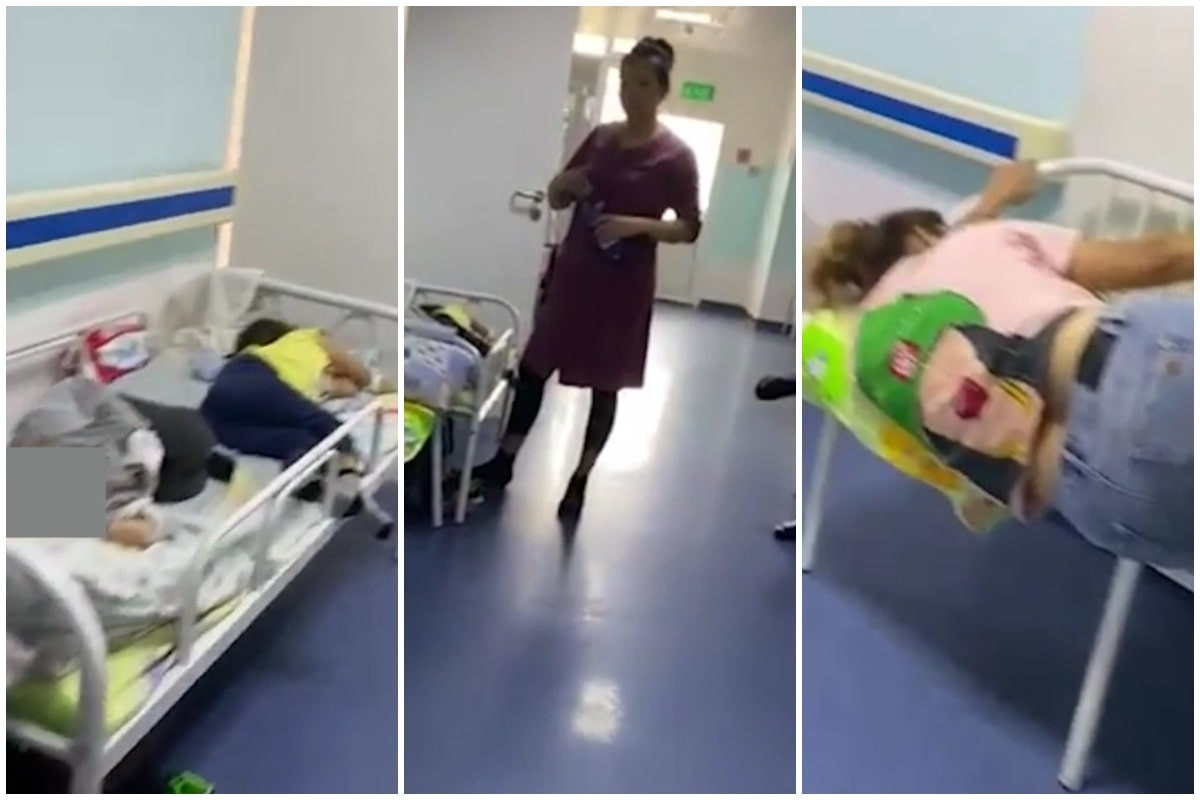 Нехватка мест в детских больницах: пациентов вынужденно принимают в коридоре 