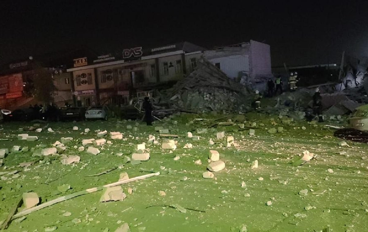 Взорвавшееся кафе в Актау: в МВД назвали причины ЧП 